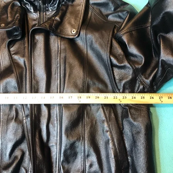 Wilsons Leather Jacket Size 2LT